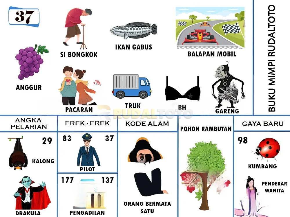 buku mimpi erek erek togel 37
